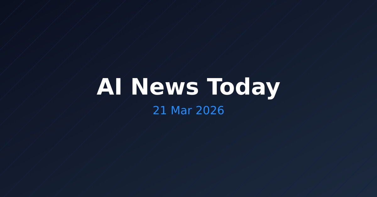 AI News Today featured image