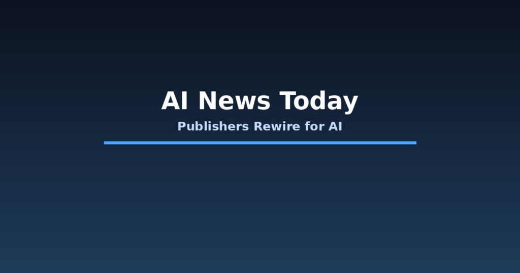 AI News Today featured image