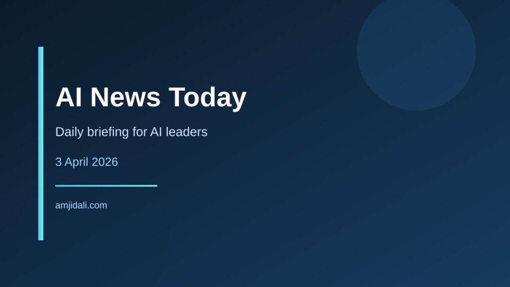 AI News Today featured image